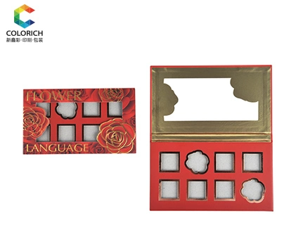 Makeup 6 Colors Flower Packaging Boxes