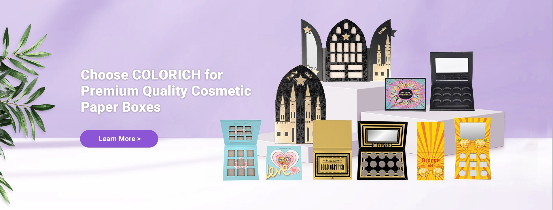 Choose COLORICH for Premium Quality Cosmetic Paper Boxes