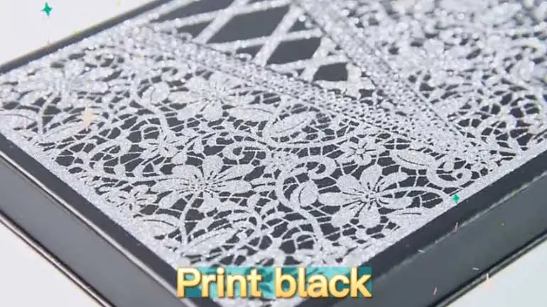 Print Black Palette