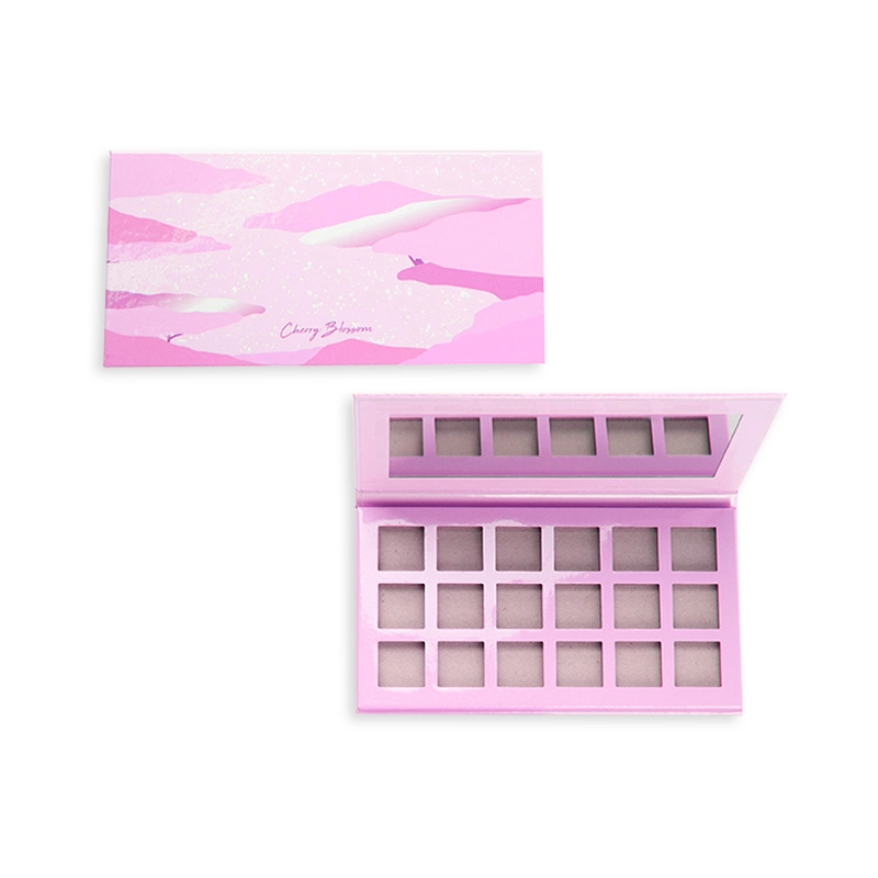 colorich cardboard eyeshadow palette packaging