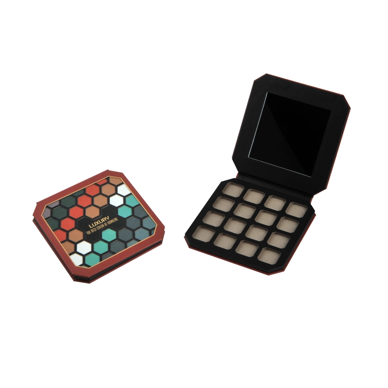 geometric colorful eyeshadow palette factory