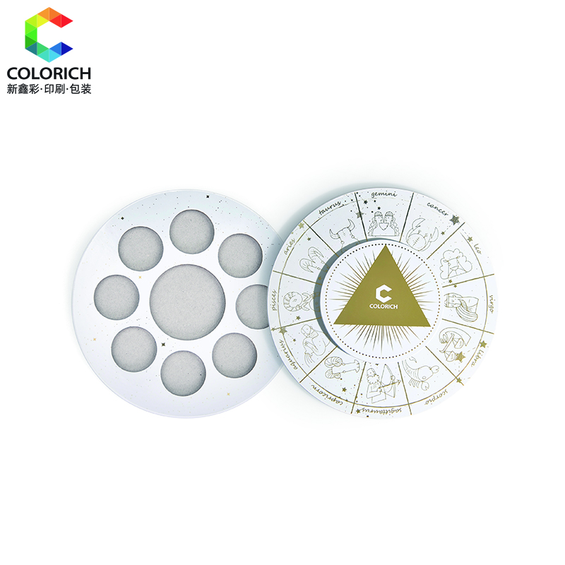 ccircular design with foil edge paper palette packaging(7)