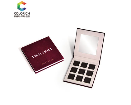 High-Quality Velvet Eyeshadow Palette Packaging