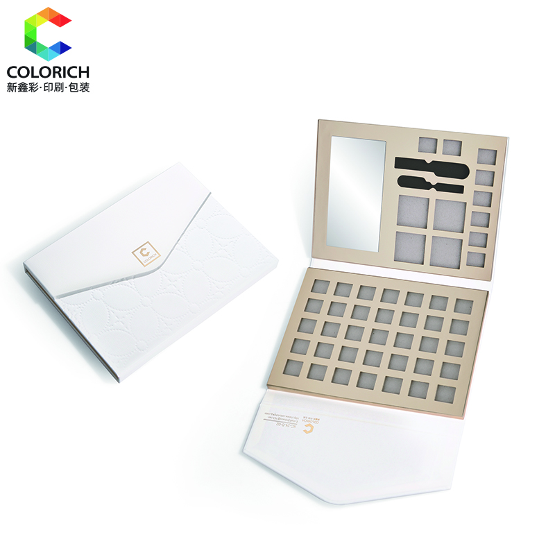 leather bag style eyeshadow packaging box6