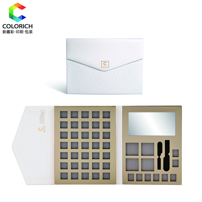 leather bag style eyeshadow packaging box8