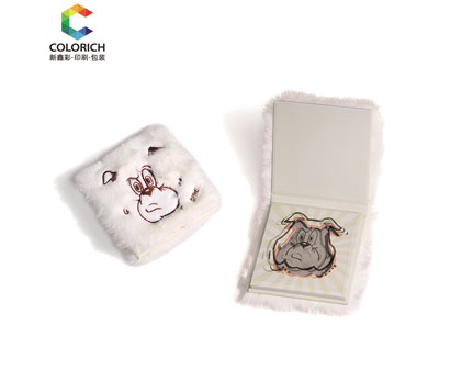 Plush and Classic Embroidery Blush Palette Packaging