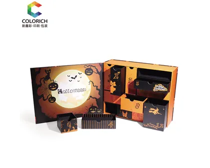 12 Days Halloween Makeup Mystery Paper Box