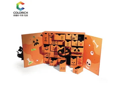 24 Days Halloween Makeup Mystery Paper Box