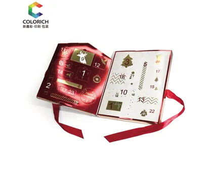 House-Shaped/Rectangular-Shaped Double-Door Paper Box For Christmas Calendar